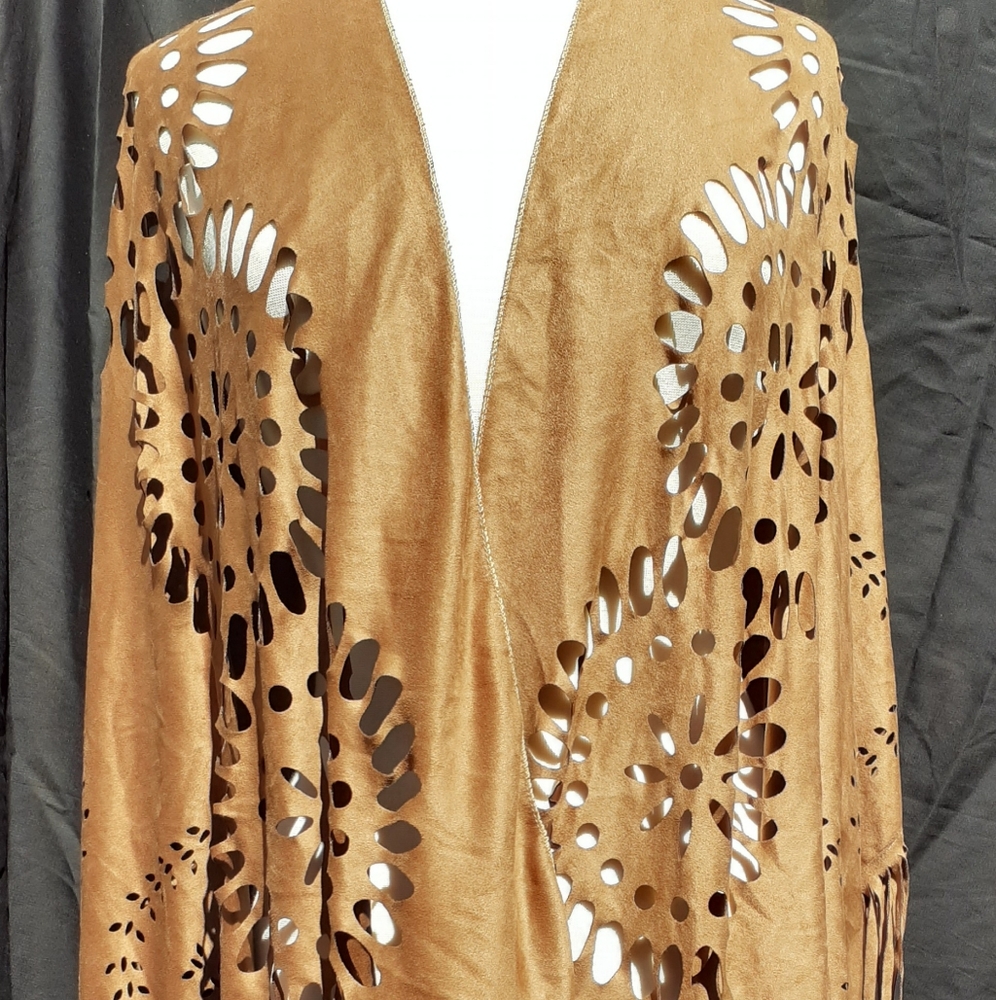 Boho Tan Cover Up sz. OS